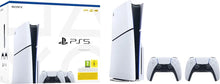 Laden Sie das Bild in den Galerie-Viewer, Sony PlayStation 5 PS5 Slim Disc Edition 1TB Konsole inkl. 2 DualSense Wireless Controller | 4K | 8K | 120 Hz | Blu-ray