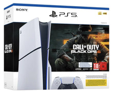 Laden Sie das Bild in den Galerie-Viewer, Sony PlayStation 5 PS5 Slim Disc Edition 1TB Bundle inkl. Call of Duty Black Ops 6 | 4K | Blu-ray | Weiß