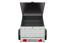 Laden Sie das Bild in den Galerie-Viewer, Anhänger GARDEN TRAILER 264 KIPP mit Bordwandaufsatz und Aludeckel-Neu