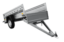 Laden Sie das Bild in den Galerie-Viewer, Autotransportanhänger 230×125 UNITRAILER FORCE 230 KIPP-Neu