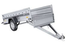 Laden Sie das Bild in den Galerie-Viewer, Autotransportanhänger auf Federn 264×125 UNITRAILER FORCE 264/R KIPP-Neu