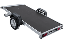 Laden Sie das Bild in den Galerie-Viewer, Autotransportanhänger auf Federn 264×125 UNITRAILER FORCE 264/R KIPP-Neu