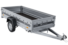 Laden Sie das Bild in den Galerie-Viewer, Autotransportanhänger auf Federn 264×125 UNITRAILER FORCE 264/R KIPP-Neu