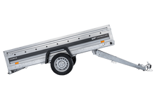 Laden Sie das Bild in den Galerie-Viewer, Autotransportanhänger auf Federn 264×125 UNITRAILER FORCE 264/R KIPP-Neu