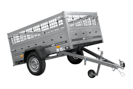 Einachsanhänger 200×125 UNITRAILER GARDEN 201 KIPP mit Gitterseitenwänden-Neu
