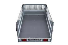 Laden Sie das Bild in den Galerie-Viewer, Einachsanhänger 200×125 UNITRAILER GARDEN 201 KIPP mit Gitterseitenwänden-Neu