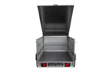 Laden Sie das Bild in den Galerie-Viewer, Einachsanhänger 264×125 UNITRAILER FORCE 264 KIPP mit BIS-Seitenwänden und Aluminiumabdeckung-Neu