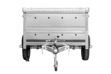 Laden Sie das Bild in den Galerie-Viewer, Einachsiger Anhänger 230×125 UNITRAILER GARDEN 230 KIPP mit Bordwandaufsatz und Aludeckel-Neu