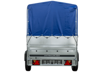 Laden Sie das Bild in den Galerie-Viewer, Führerschein B Anhänger GARDEN TRAILER 230 KIPP mit Stützrad, zusätzlichen Bordwänden, Hochplane und Hochspriegel H800-Neu