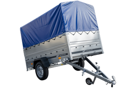 Führerschein B Anhänger GARDEN TRAILER 230 KIPP mit Stützrad, zusätzlichen Bordwänden, Hochplane und Hochspriegel H800-Neu