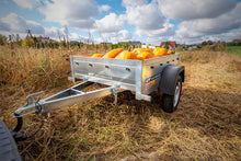 Laden Sie das Bild in den Galerie-Viewer, Kleiner Anhänger Garden Trailer 150 KIPP 150×106 cm 750kg-Neu