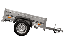 Laden Sie das Bild in den Galerie-Viewer, Kleiner Anhänger Garden Trailer 150 KIPP 150×106 cm 750kg-Neu