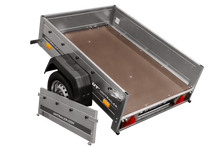 Laden Sie das Bild in den Galerie-Viewer, Kleiner Anhänger Garden Trailer 150 KIPP 150×106 cm 750kg-Neu