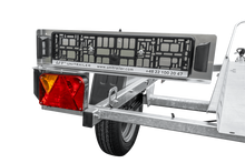 Laden Sie das Bild in den Galerie-Viewer, Motorradanhänger 225×111 UNITRAILER RIDER 1 zGG 450 kg-Neu