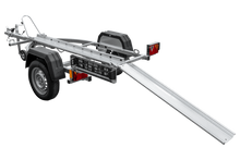 Laden Sie das Bild in den Galerie-Viewer, Motorradanhänger 225×111 UNITRAILER RIDER 1 zGG 450 kg-Neu