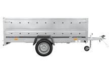Laden Sie das Bild in den Galerie-Viewer, PKW-Anhänger 264×150 UNITRAILER GARDEN 265 KIPP mit dem Bordwandaufsatz-Neu