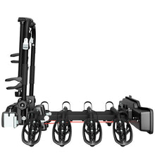 Laden Sie das Bild in den Galerie-Viewer, Peruzzo Parma 4 – Anhängerkupplungs-Fahrradträger für 4 Fahrräder (schwarz)-Neu