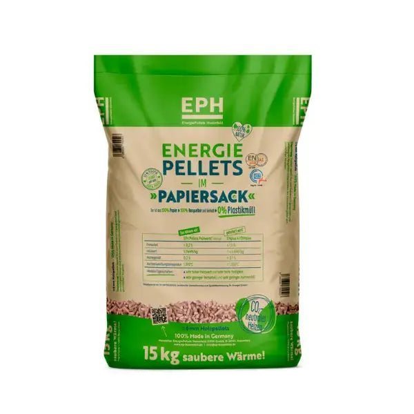 Designsanstitre_1_2a417f4e-2d6b-4d3c-9026-e9c1200c423e-1-1.jpg EPH Holzpellets ENplus A1 – 975 kg Palette (65×15 kg), Heizwert ≥4,6 kWh/kg, Nadelholz, 6 mm – Bild 1