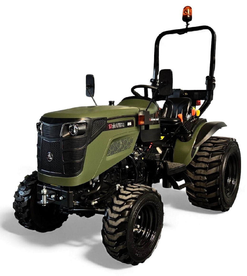 Startrac_26_mit_Radialbereifung_20260226-2.jpg Startrac 26 Kleintraktor 25 PS mit Radialbereifung – Allrad Kompakttraktor mit Mitsubishi Motor – Bild 1
